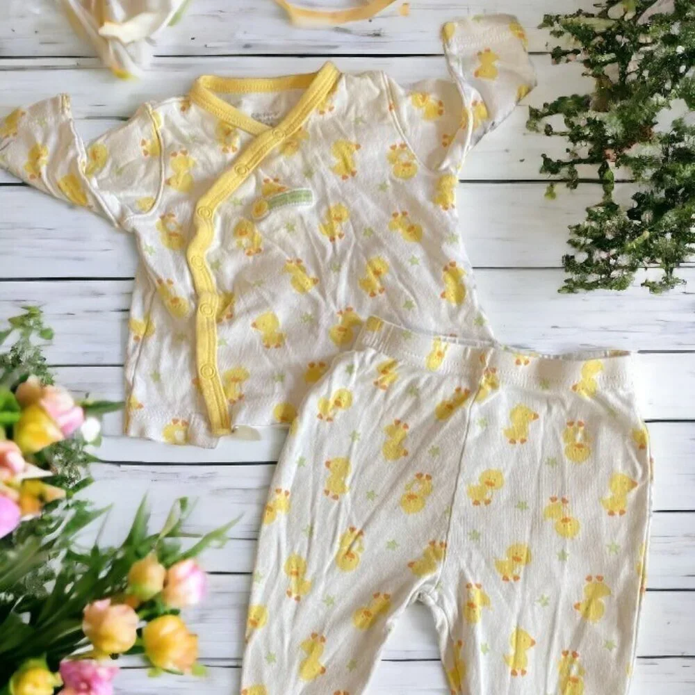 2pc Carter’s Cotton Appliqué Duck Outfit